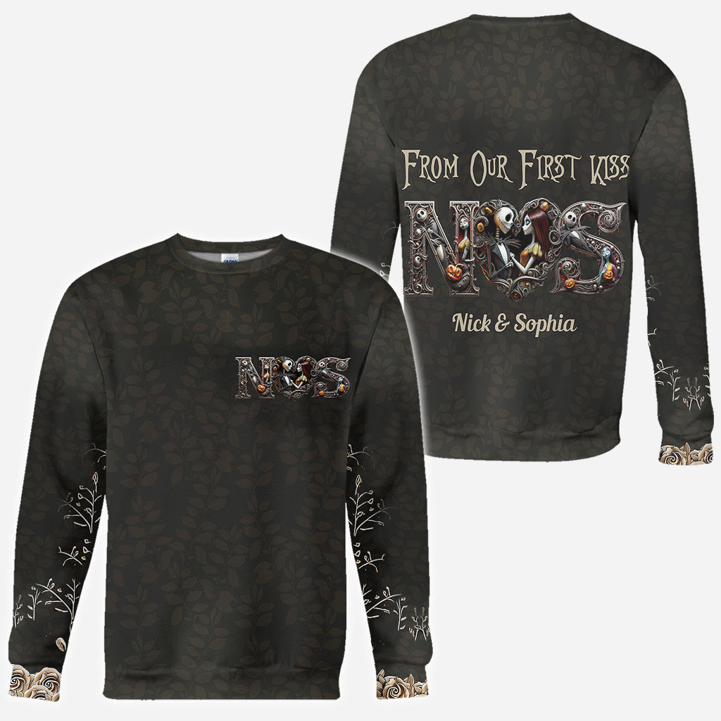 Till Dead Do Us Part - Personalized Nightmare All Over Shirt
