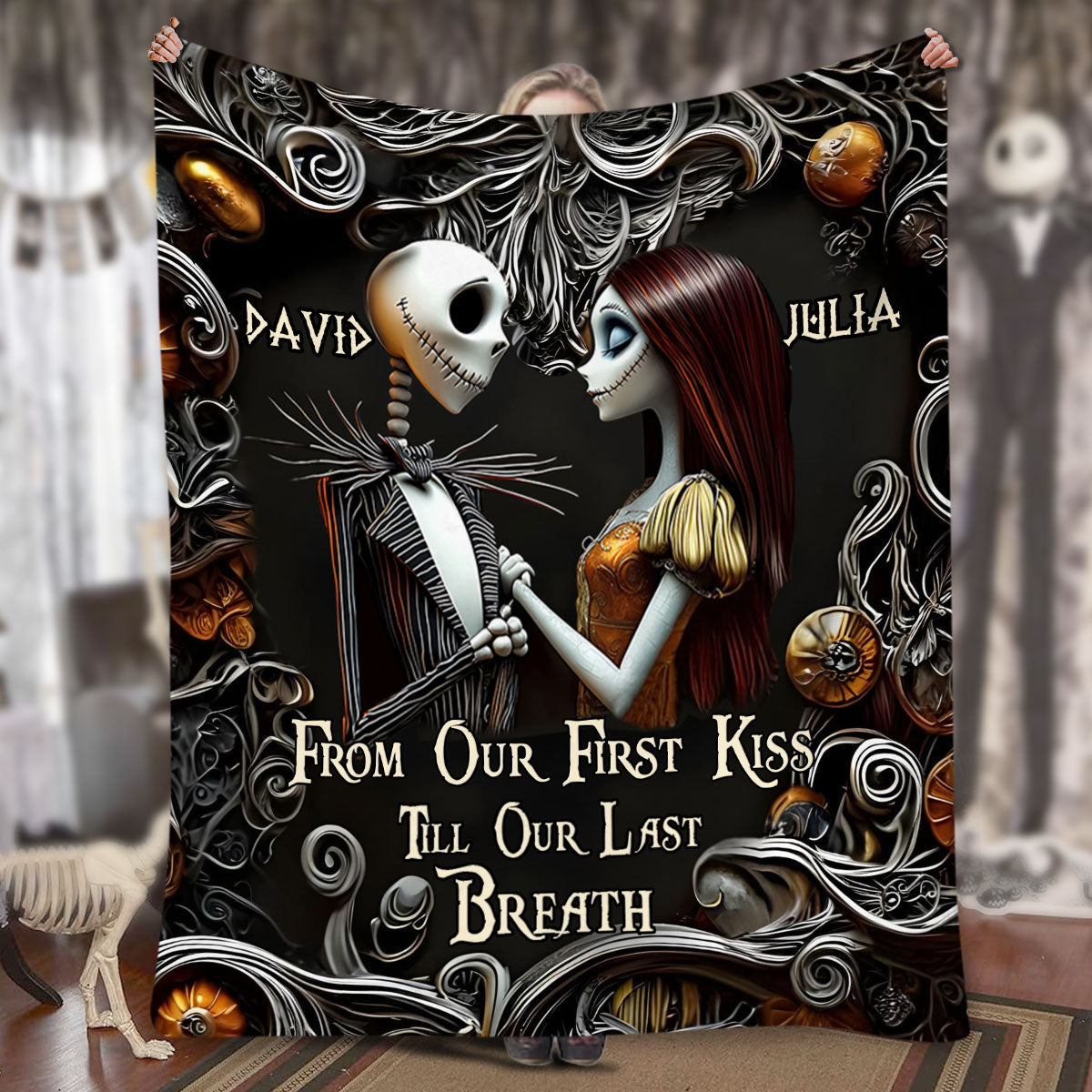 From Our First Kiss - Personalized Nightmare Blanket