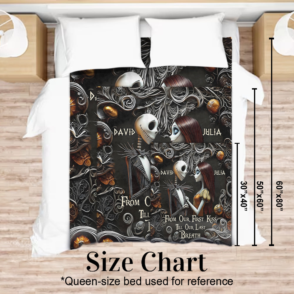 From Our First Kiss - Personalized Nightmare Blanket