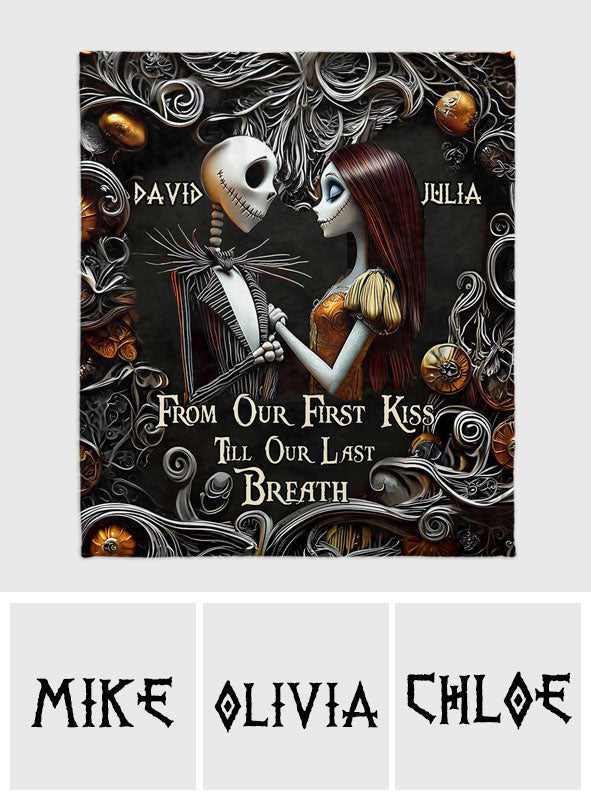 From Our First Kiss - Personalized Nightmare Blanket