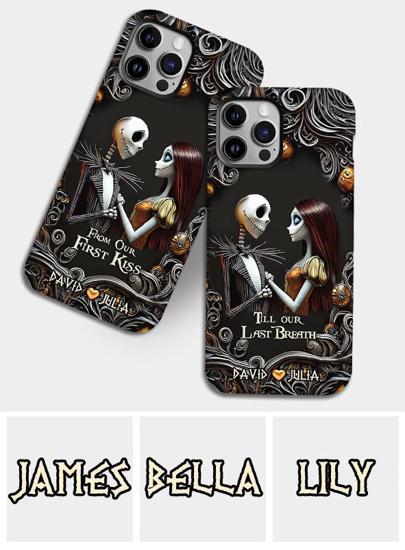 From Our First Kiss - Personalized Nightmare Full Print Phone Case
