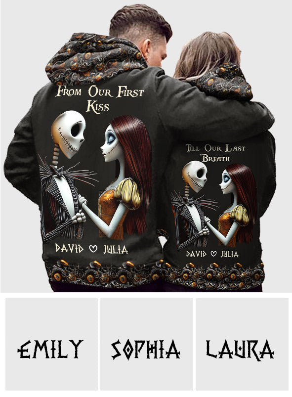 From Our First Kiss - Personalized Nightmare All Over Shirt