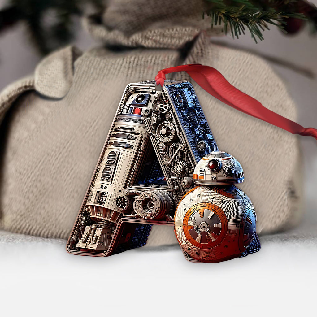Alphabet Letters - Personalized The Force Ornament