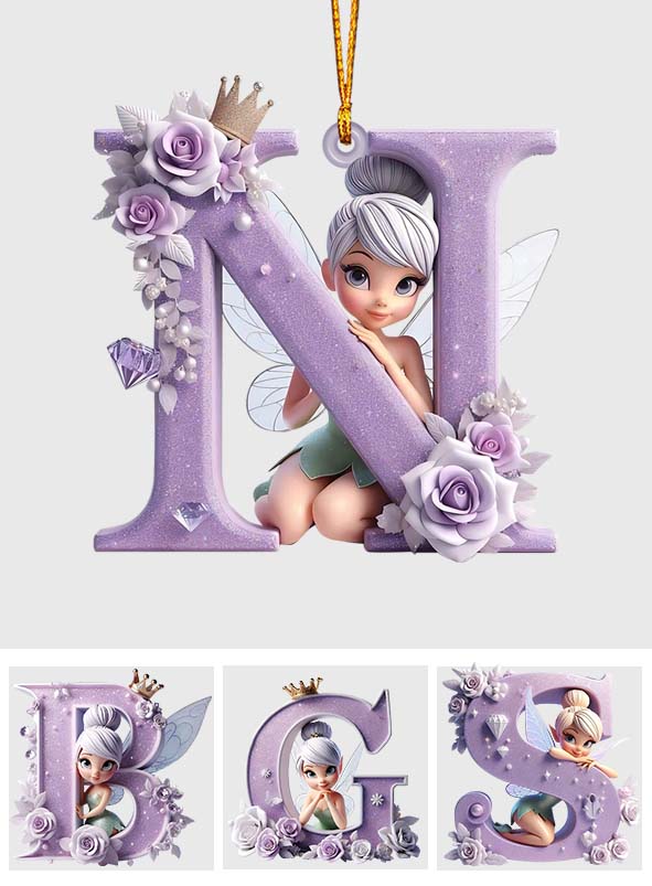 Magical Letters - Personalized Mouse Ornament