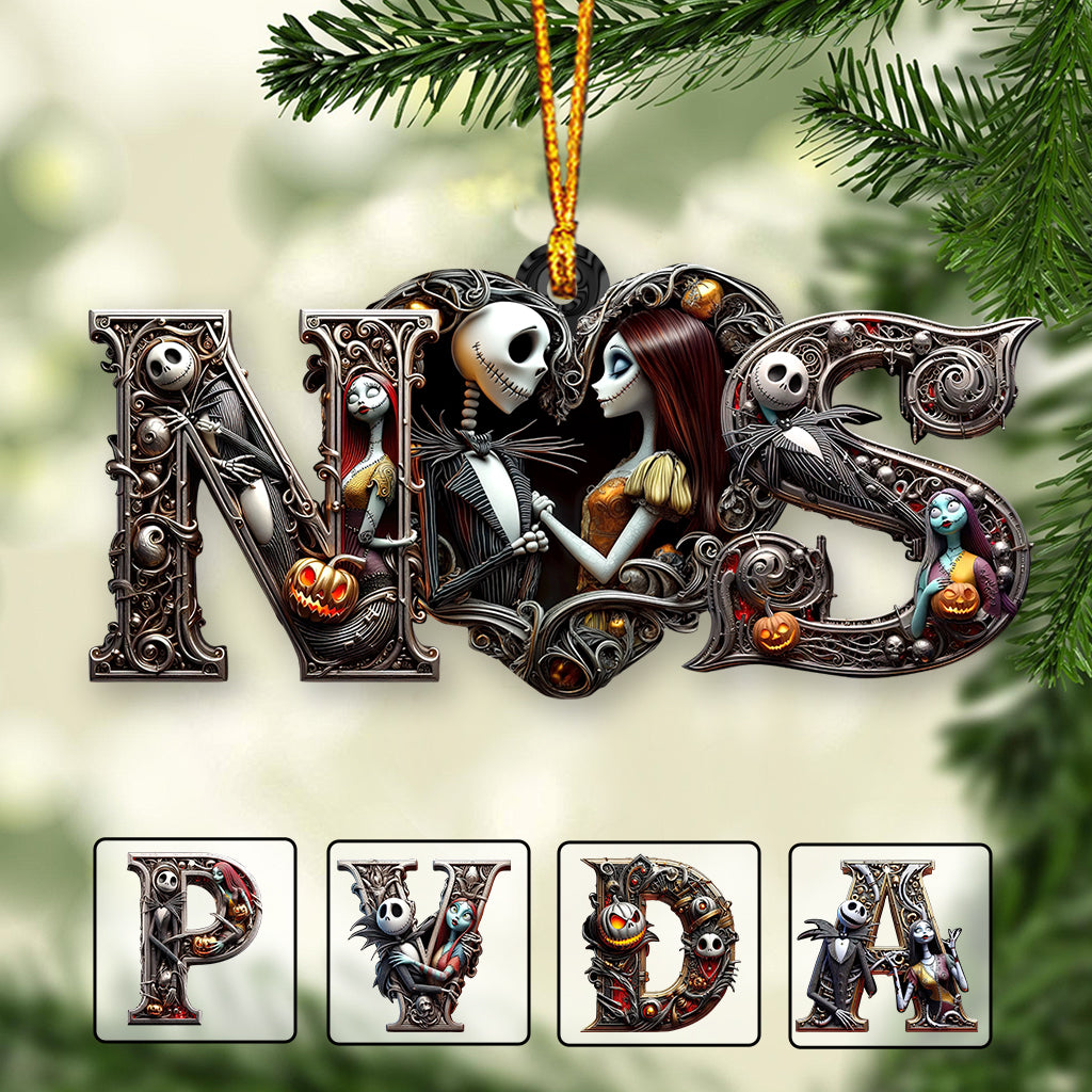 Till Death Do Us Part - Personalized Nightmare Ornament