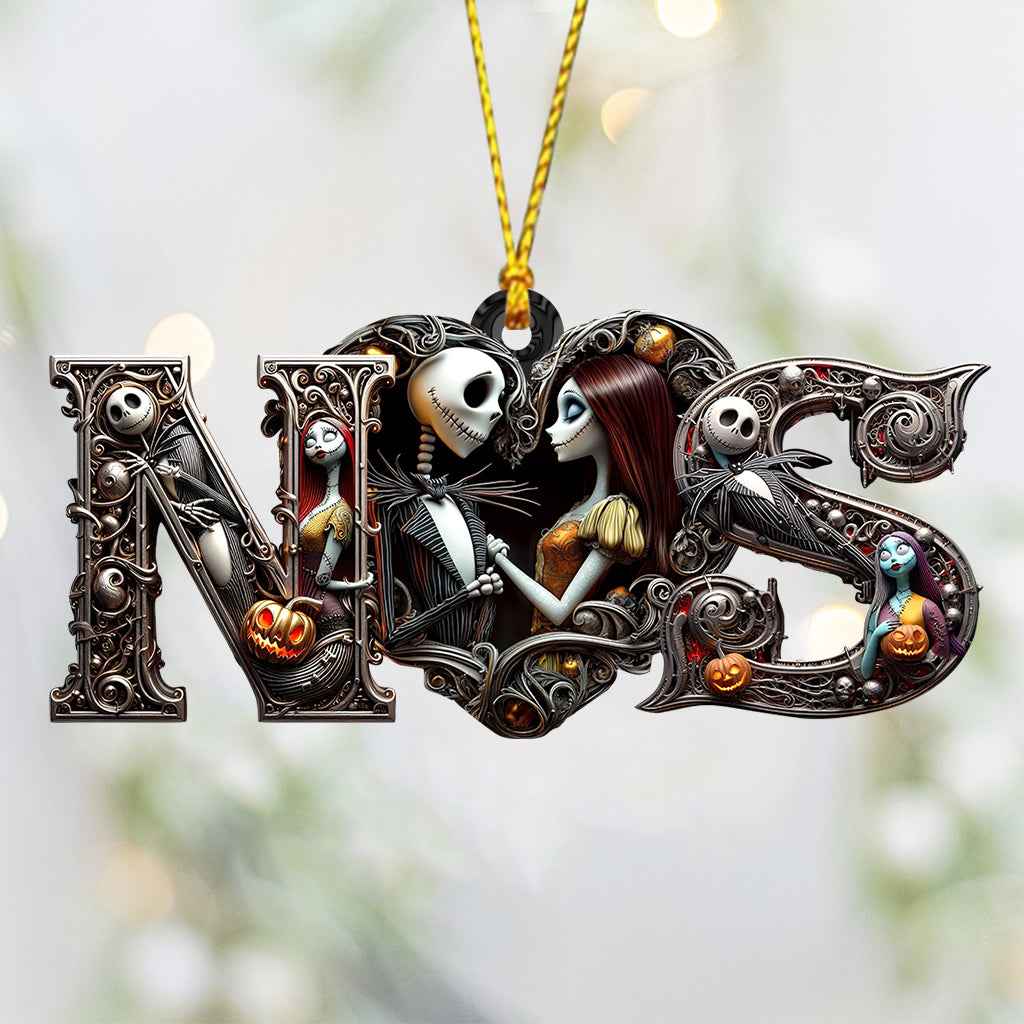 Till Death Do Us Part - Personalized Nightmare Ornament