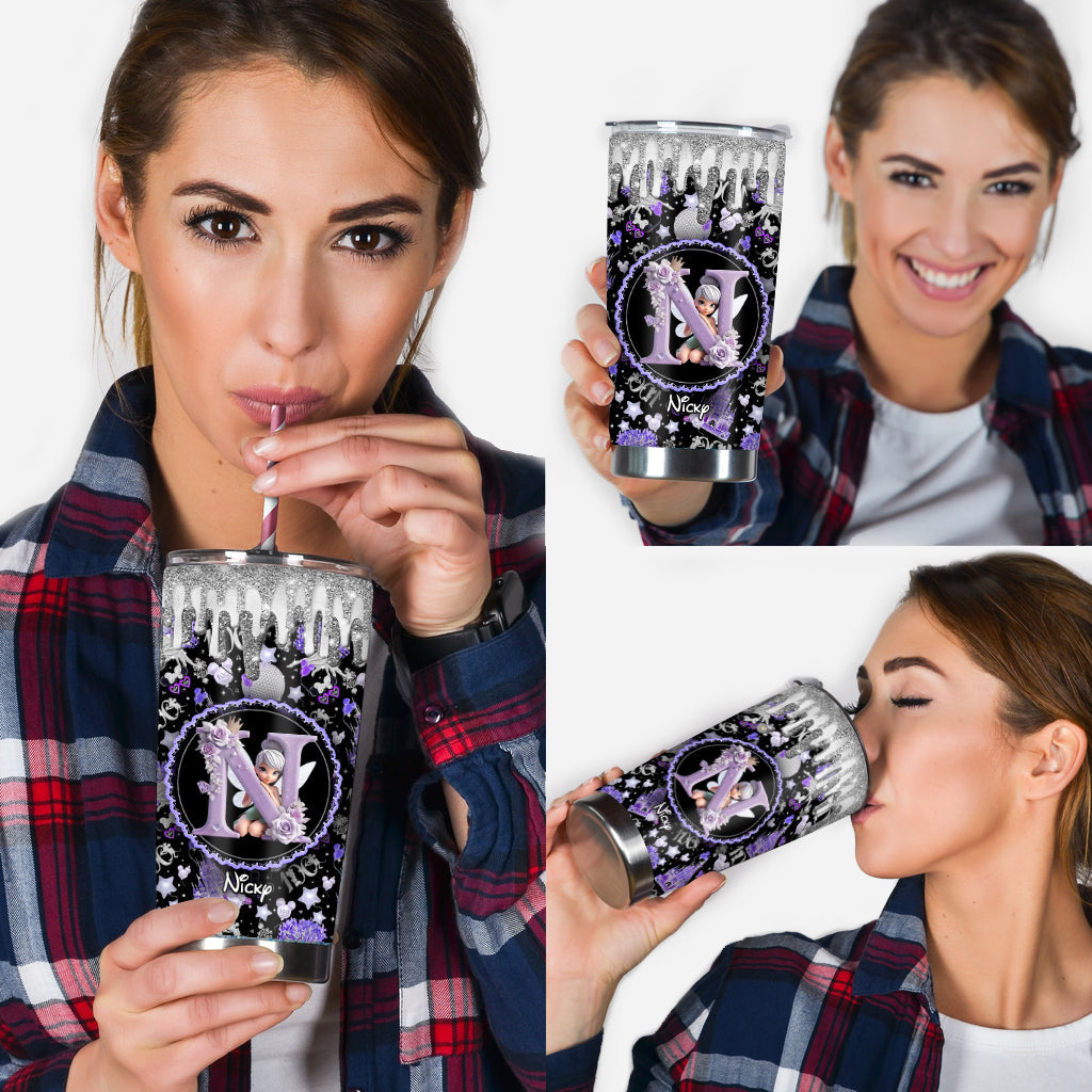 Magic Purple - Personalized Mouse Tumbler