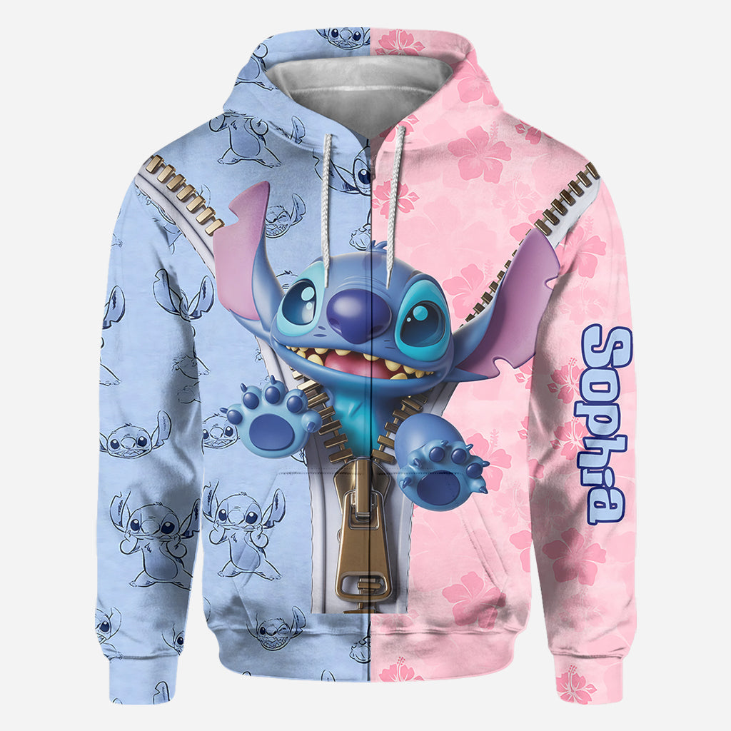 Blue Ohana - Personalized Ohana All Over Shirt