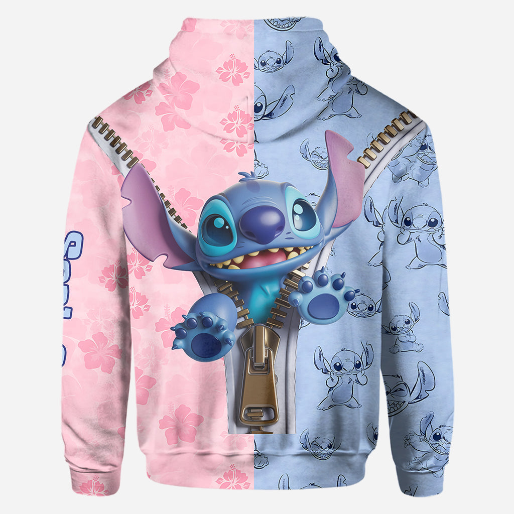Blue Ohana - Personalized Ohana All Over Shirt