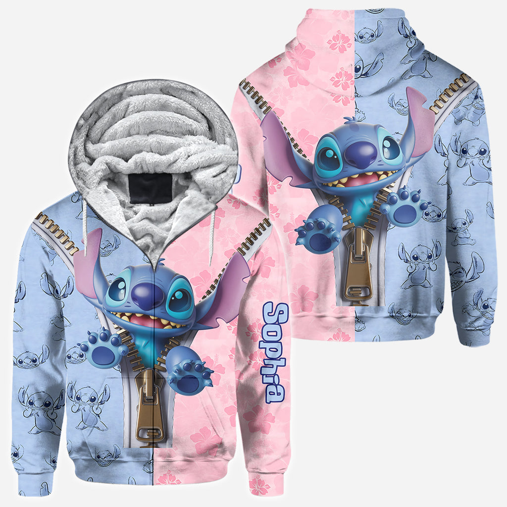 Blue Ohana - Personalized Ohana All Over Shirt