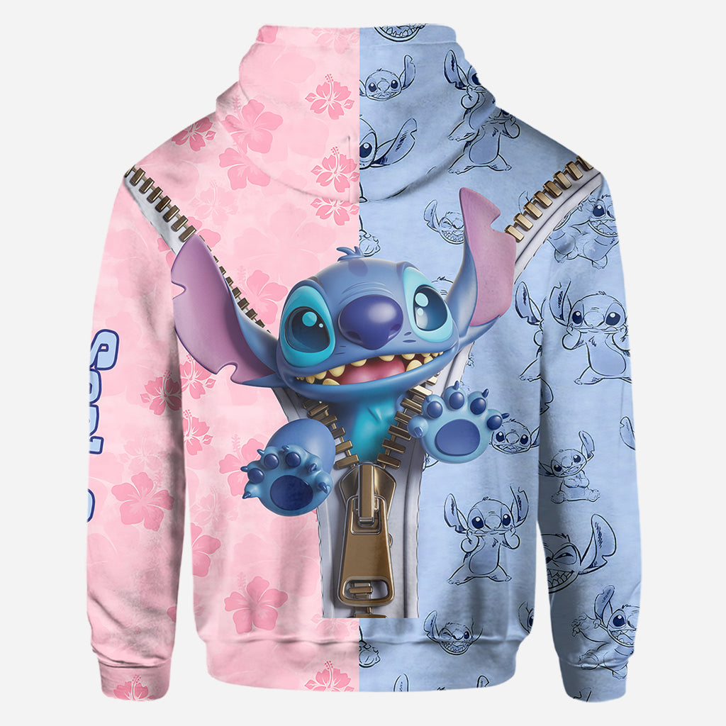 Blue Ohana - Personalized Ohana All Over Shirt