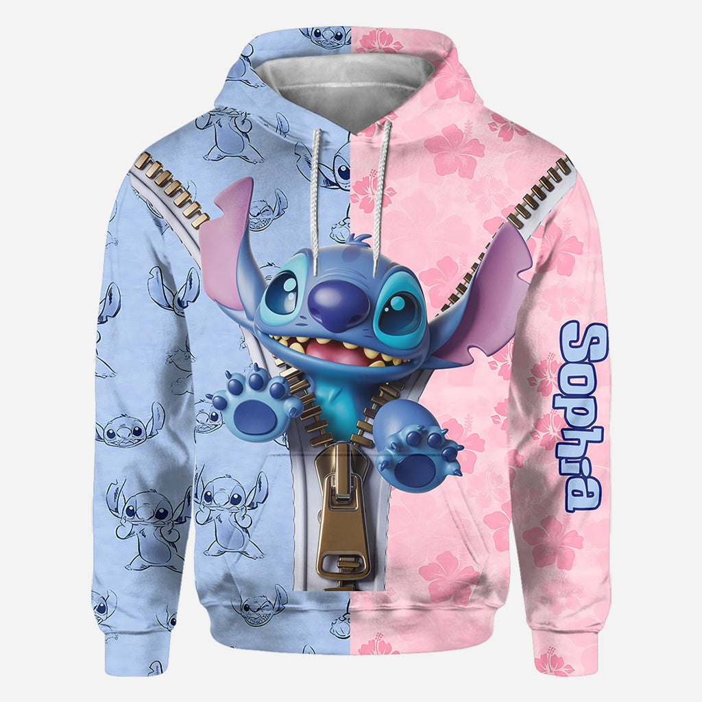 Blue Ohana - Personalized Ohana All Over Shirt
