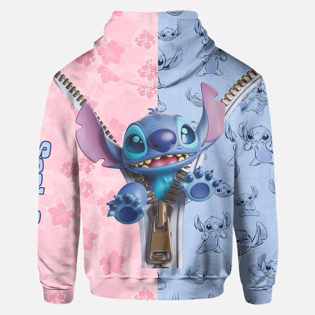 Blue Ohana - Personalized Ohana All Over Shirt