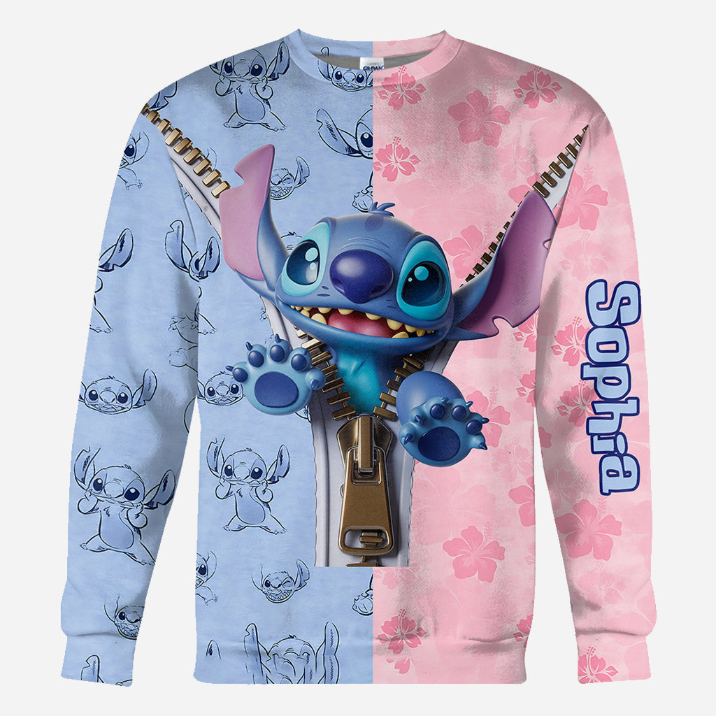 Blue Ohana - Personalized Ohana All Over Shirt