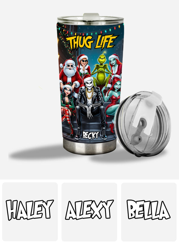 Waiting for Christmas - Personalized Nightmare Tumbler