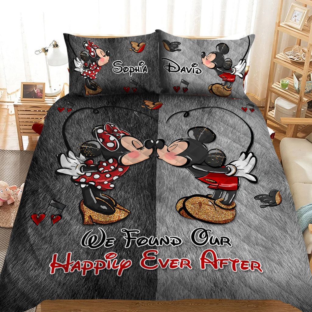 Magical Love - Personalized Mouse Quilt Set