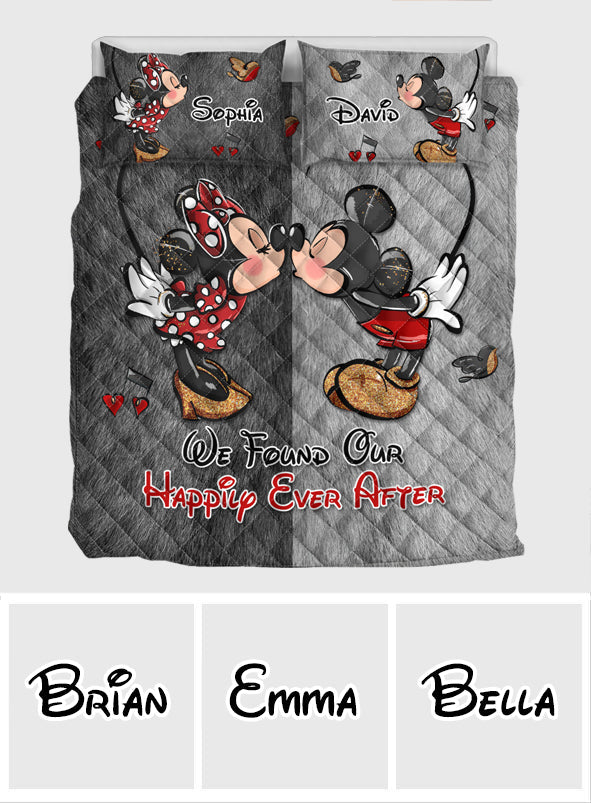 Magical Love - Personalized Mouse Quilt Set
