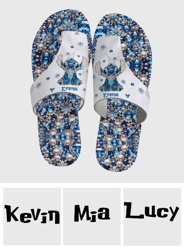 Ohana Means Family - Personalized Ohana Open Toe Sandals