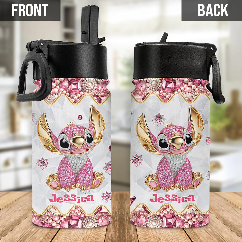 Blue Ohana - Personalized Ohana Kids Water Bottle