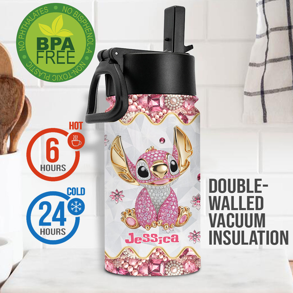 Blue Ohana - Personalized Ohana Kids Water Bottle