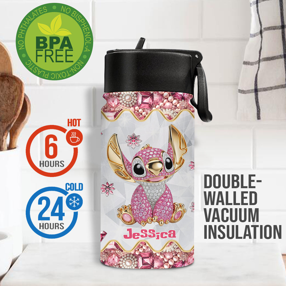 Blue Ohana - Personalized Ohana Kids Water Bottle