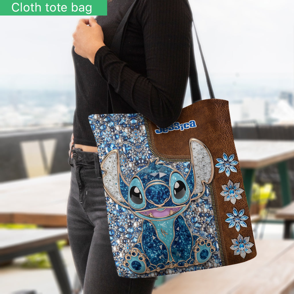 Blue Ohana - Personalized Ohana Tote Bag