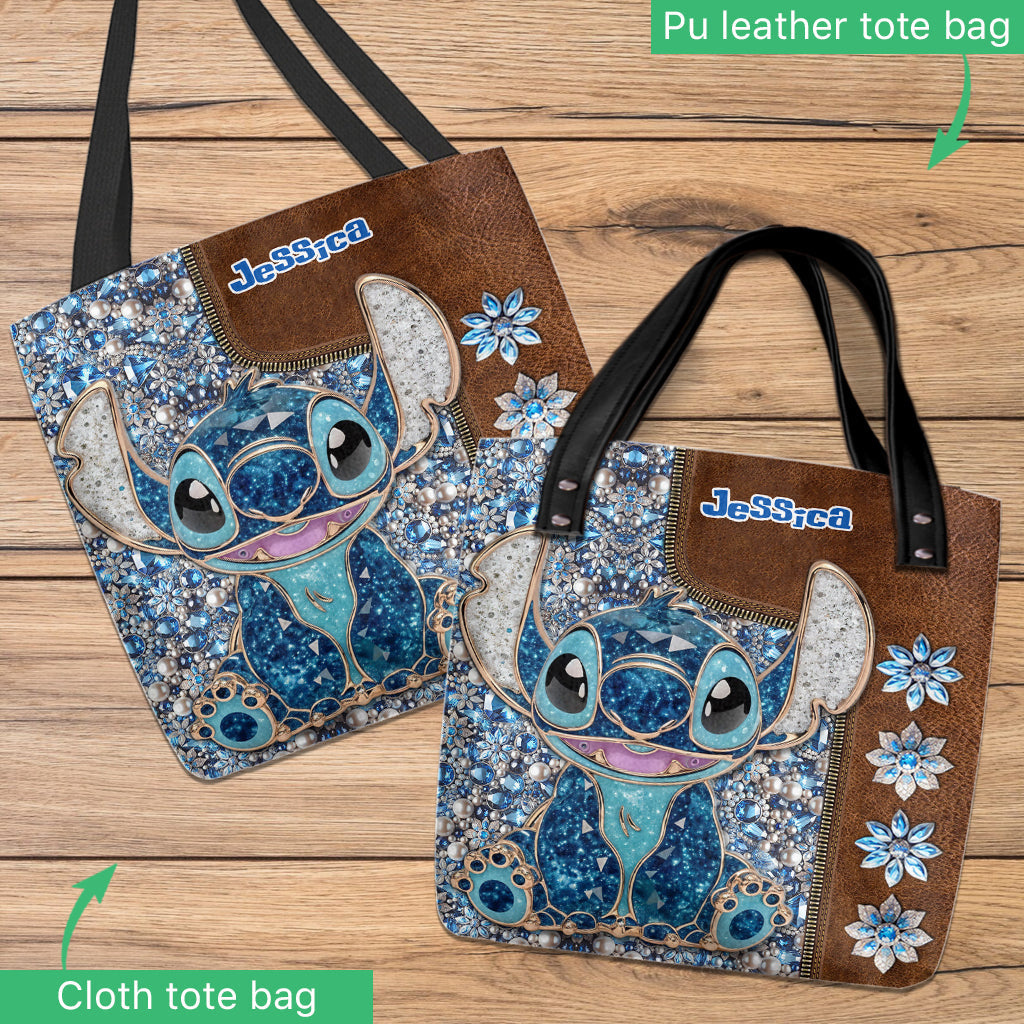 Blue Ohana - Personalized Ohana Tote Bag