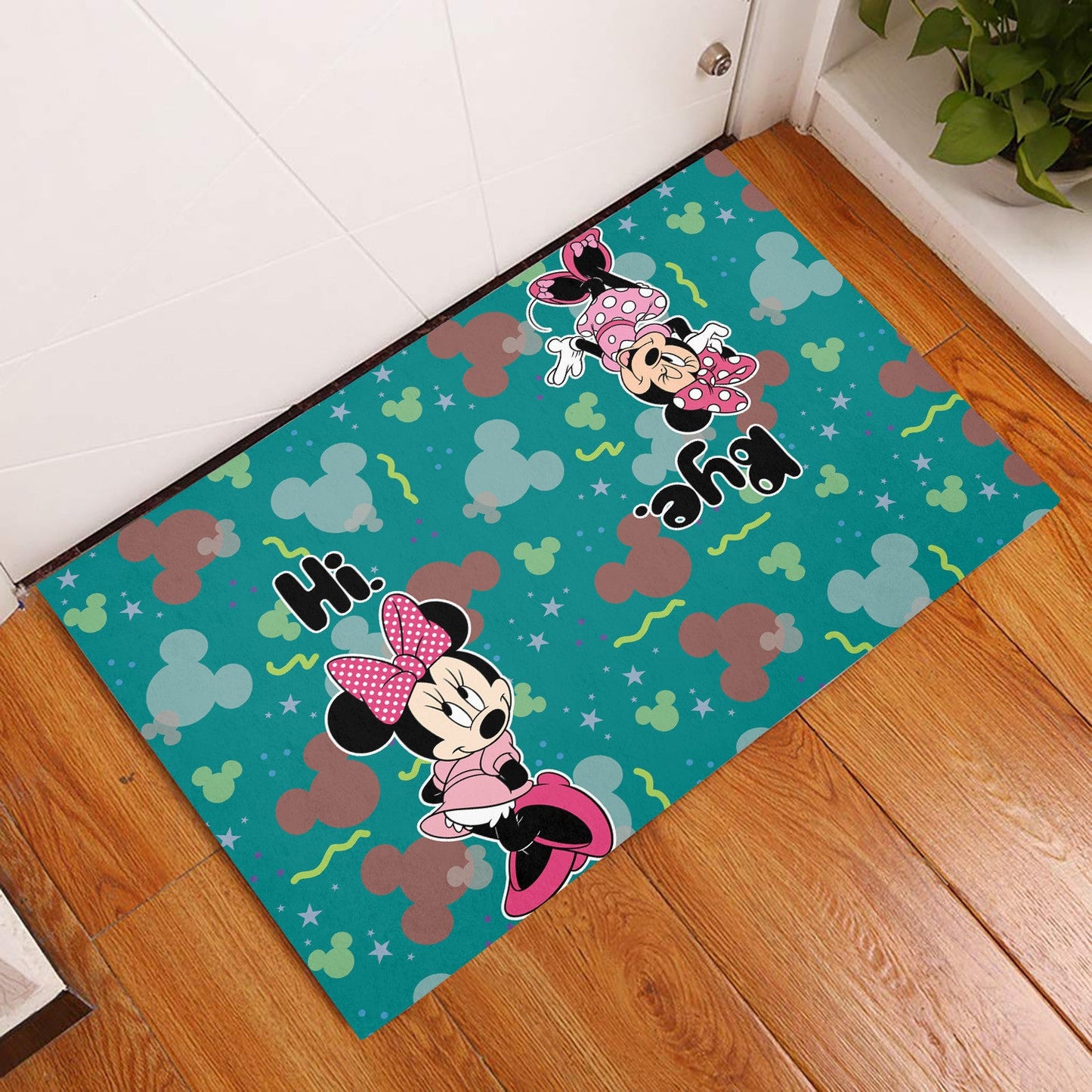 Hi Bye Mouse Doormat 0823
