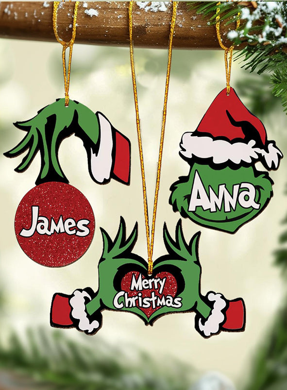 Merry Christmas - Personalized Stole Christmas Ornament