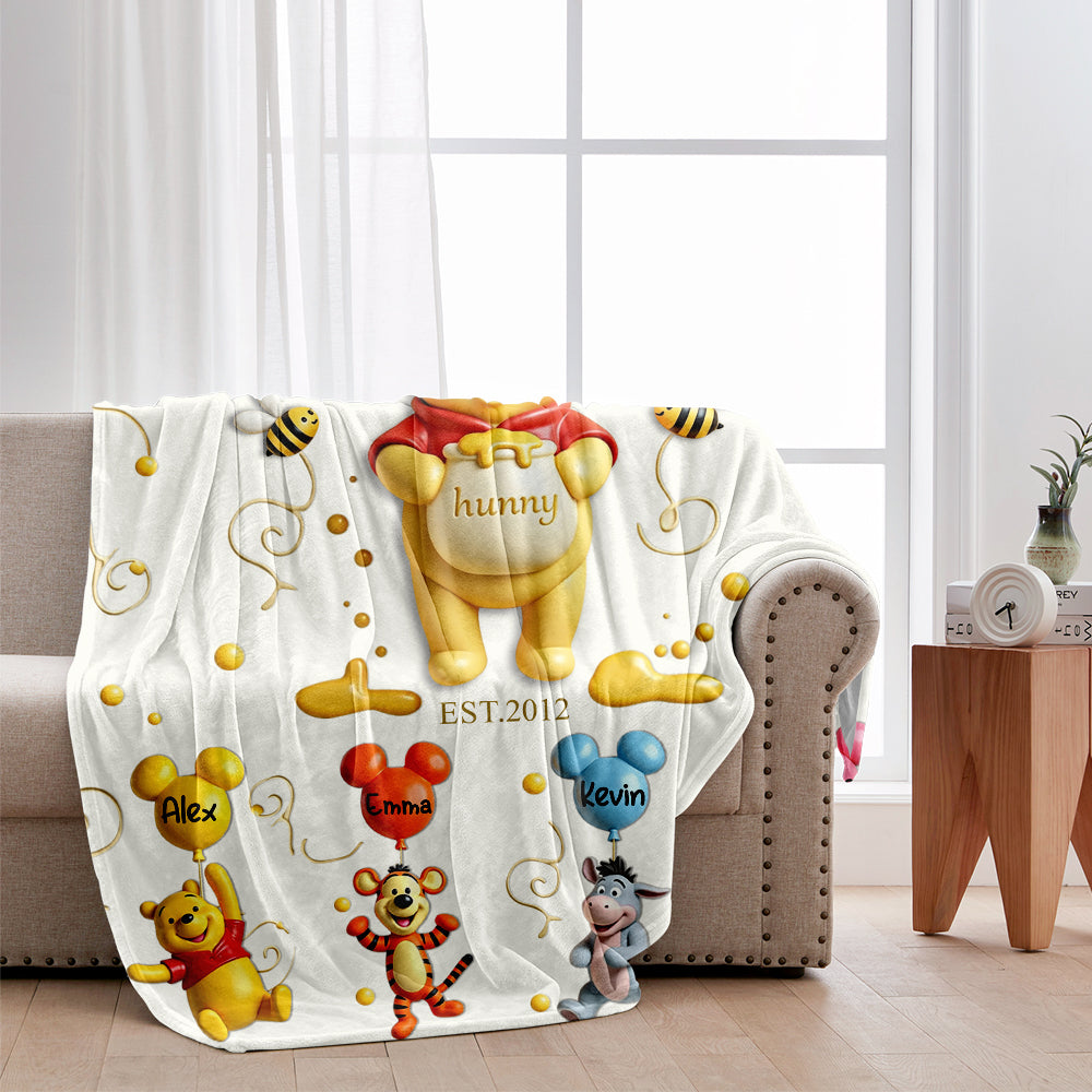 Mama Bear - Personalized Mouse Blanket