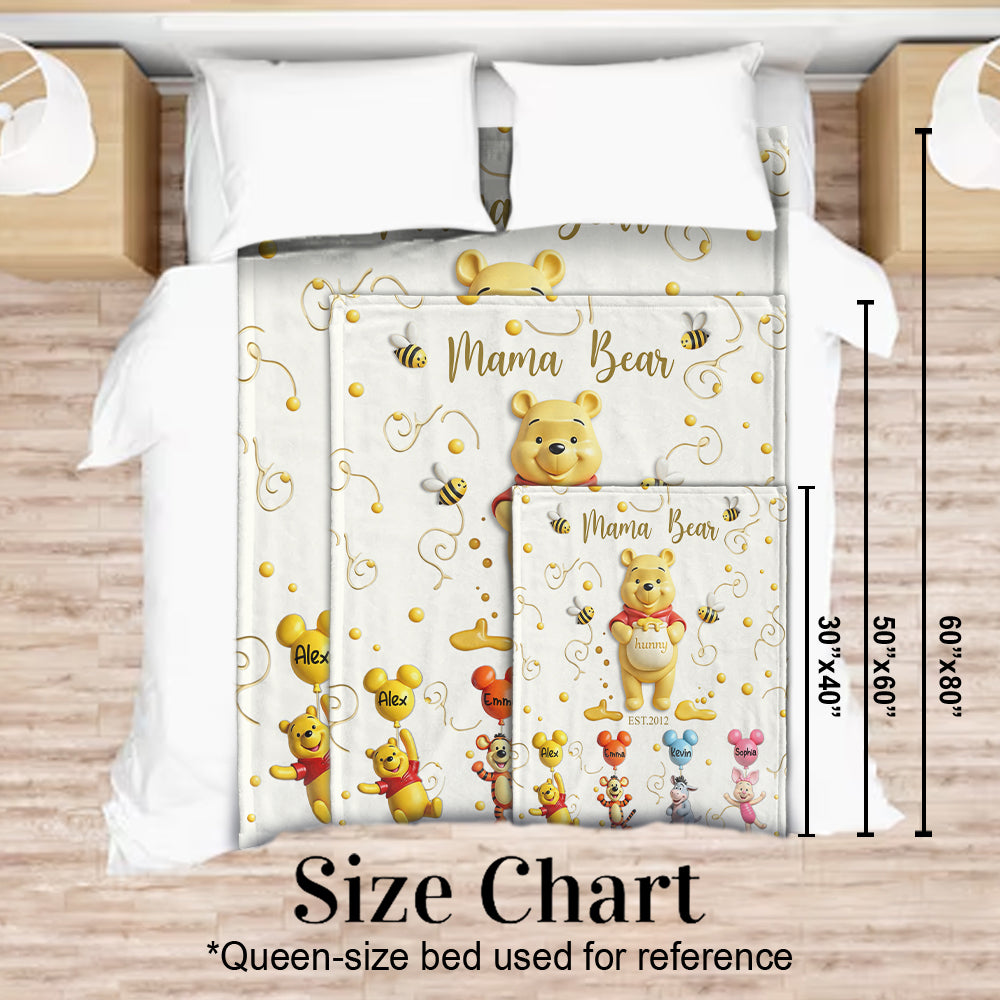 Mama Bear - Personalized Mouse Blanket