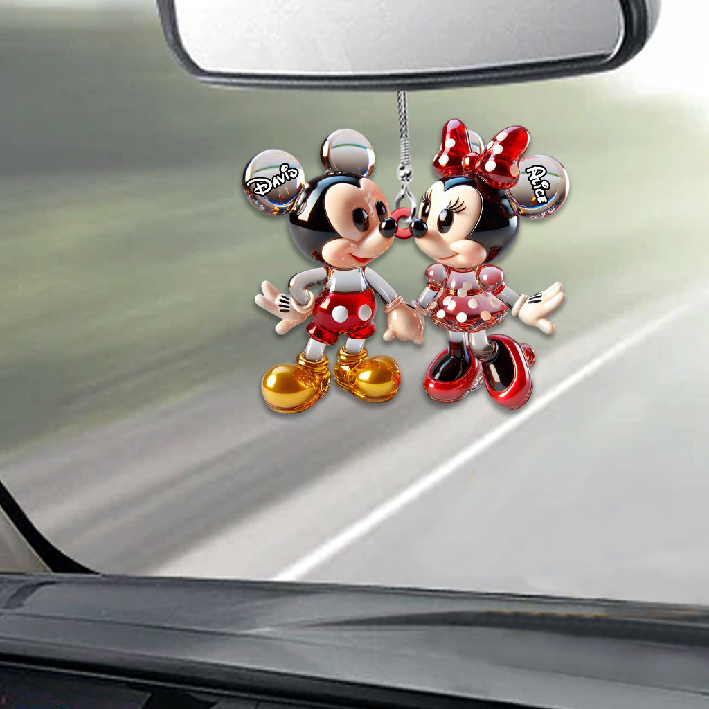 You & Me We Got This - Personalized Mouse Car Ornament
