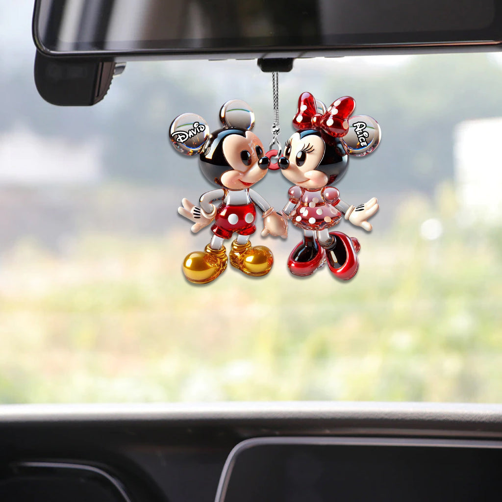 You & Me We Got This - Personalized Mouse Car Ornament