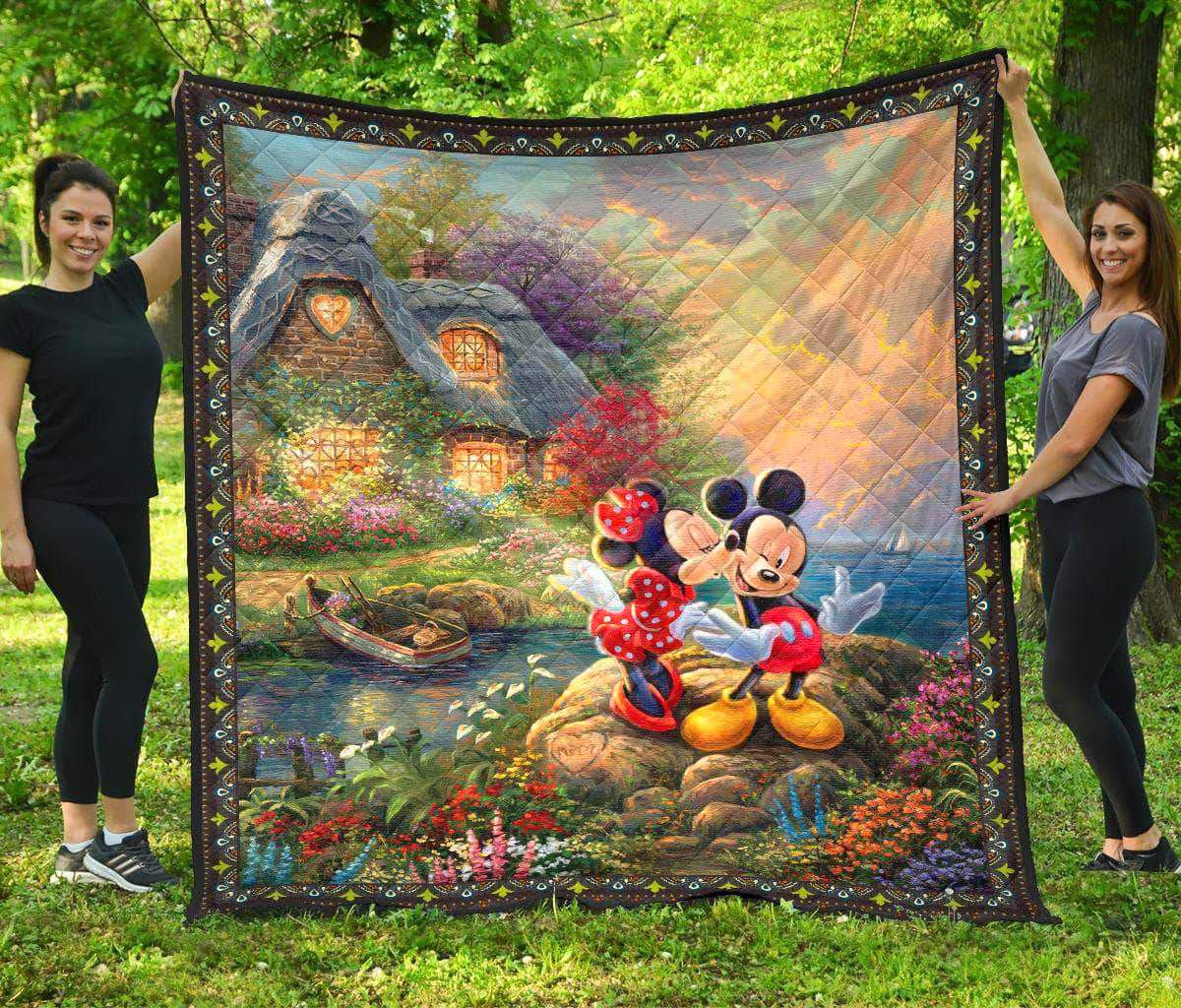 Mouse Couple Mouse Quilt 0823