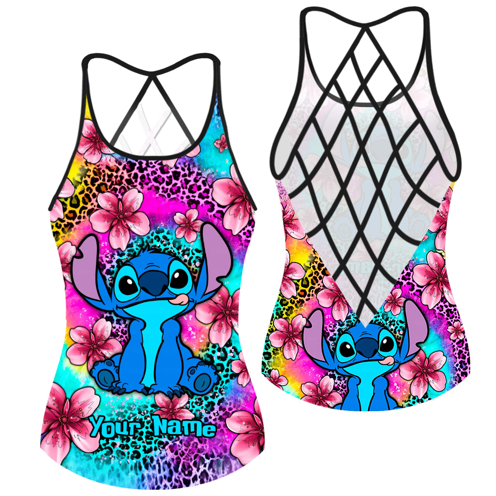 Ohana - Personalized Ohana Cross Tank Top