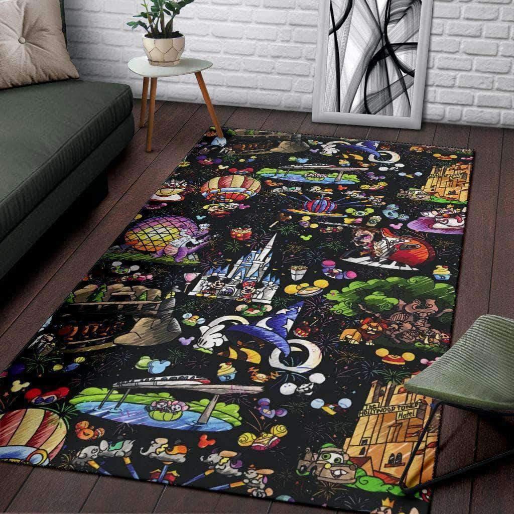Magical World- Mouse Rug 0523