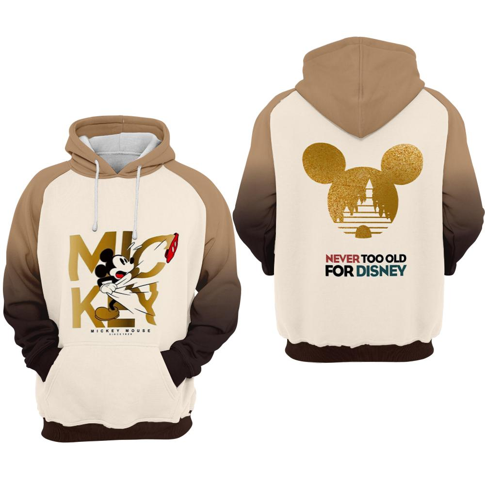 We Are Never Too Old Mouse All Over Shirt 0823
