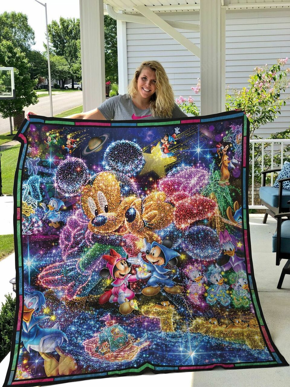 Magical Couple Mouse Quilt 0523