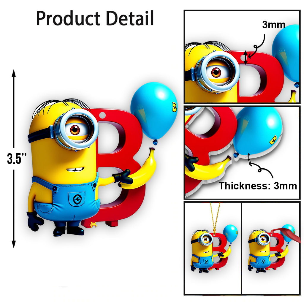 Cute Monsters - Personalized Ornament