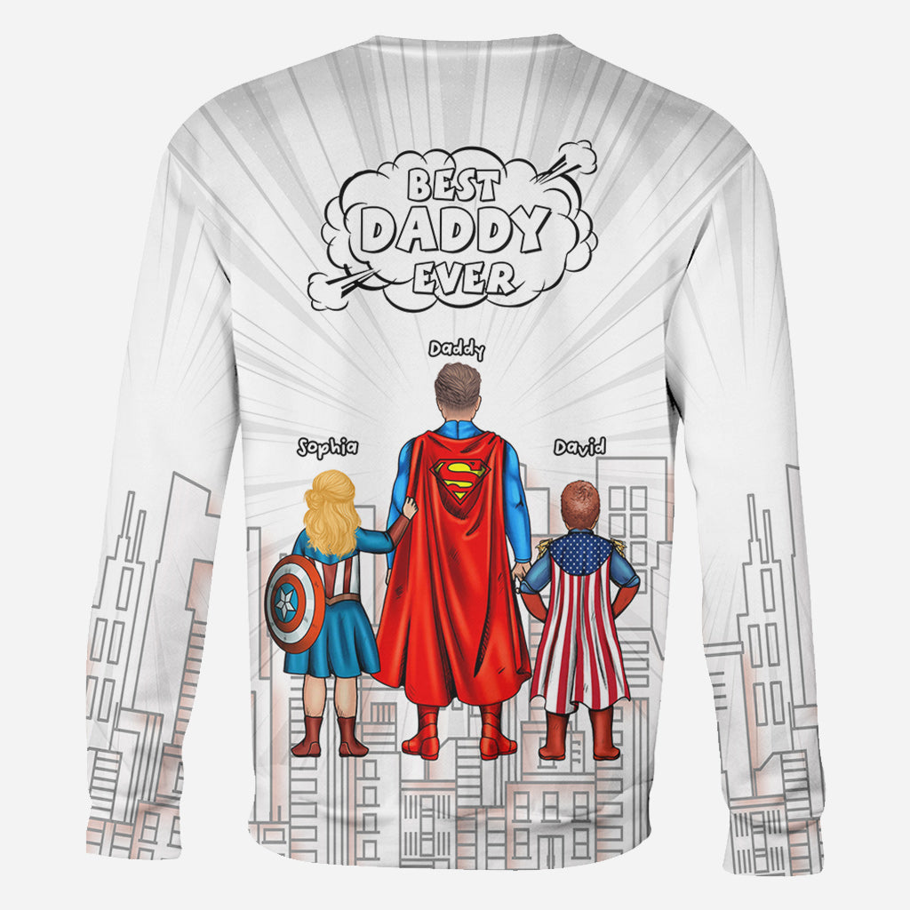 Best Dad Ever - Personalized Father All Over Shirt