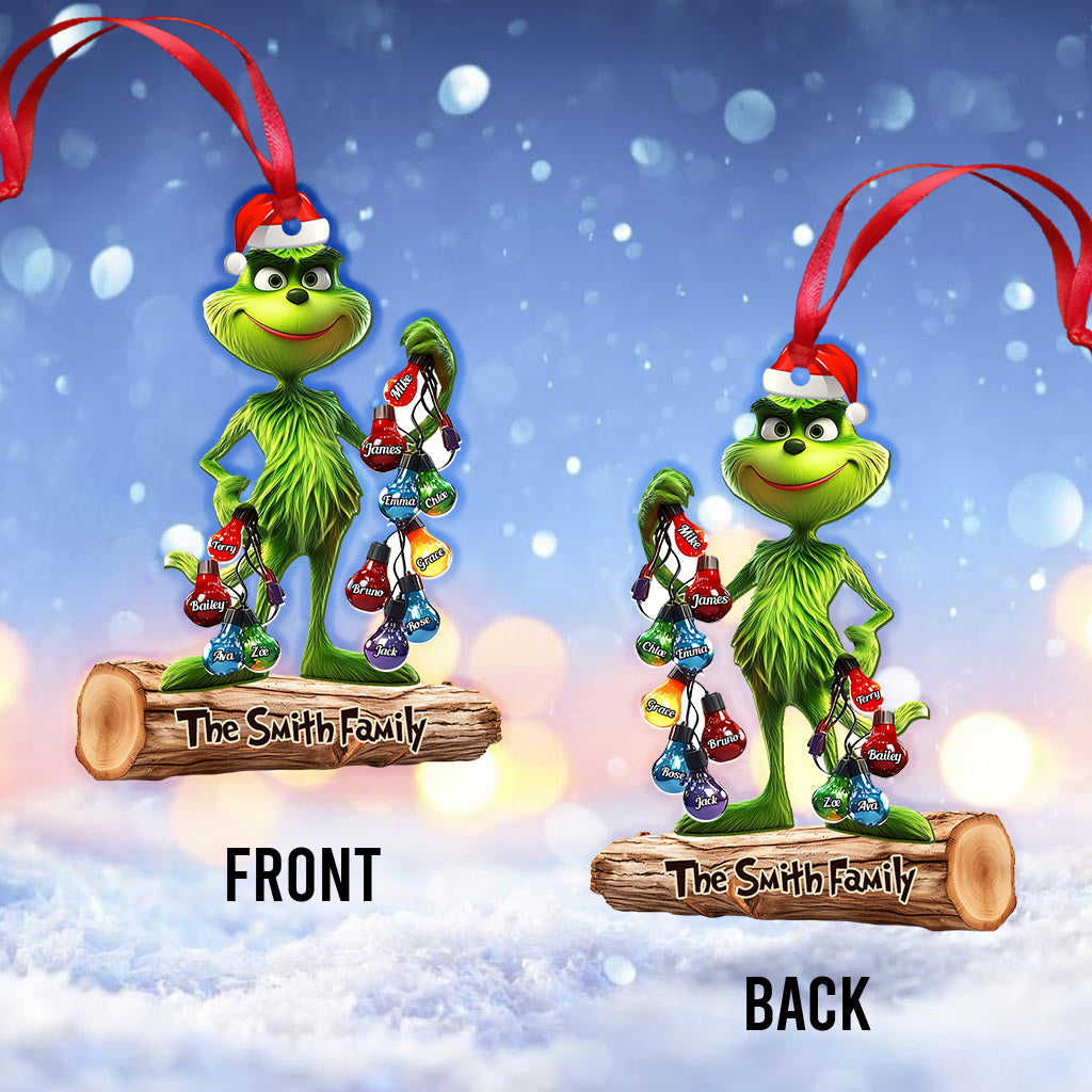 My Family - Personalized Family Ornament