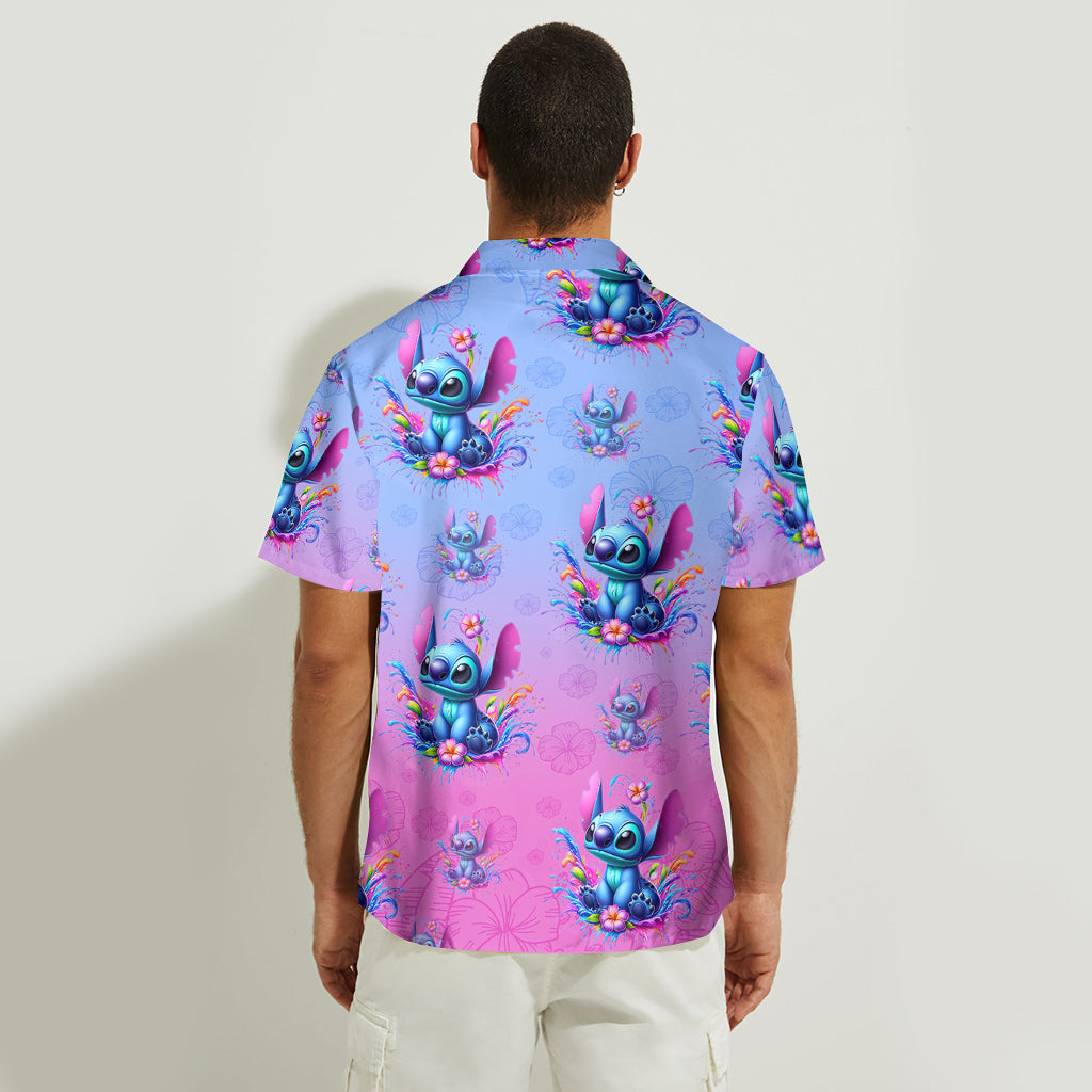 Blue Ohana - Personalized Ohana Hawaiian Shirt