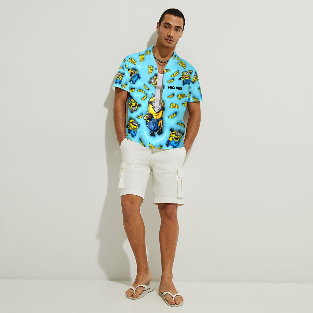 One In The Minion - Personalized Hawaiian Shirt