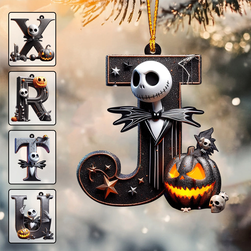 Nightmare Alphabet - Personalized Nightmare Ornament