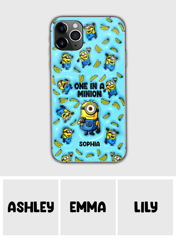 One In The Minion - Personalized Phone Case