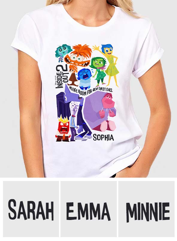 Make Room For New Emotions - Personalized T-shirt And Hoodie