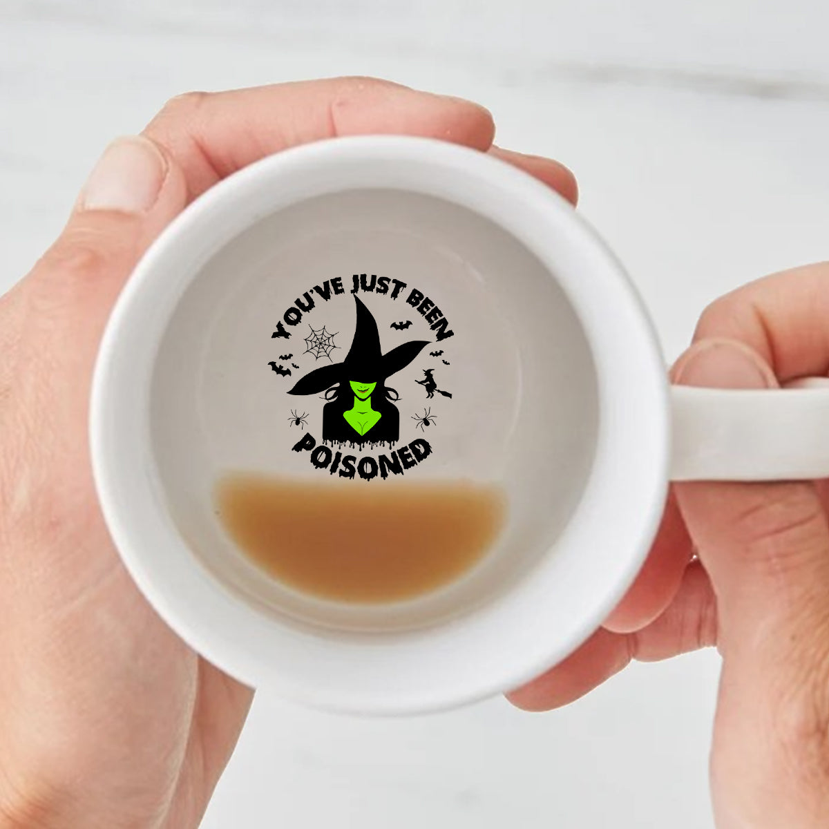You've Just Been Poisoned - Witch Hidden Message Mug