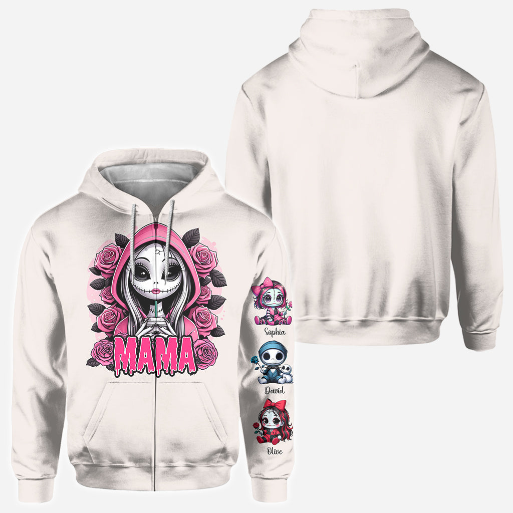Mama of nightmares - Personalized Nightmare All Over Shirt