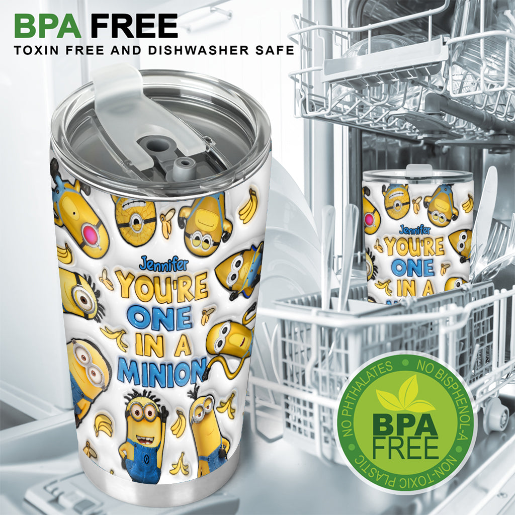 You're One In A Minion - Personalized Tumbler