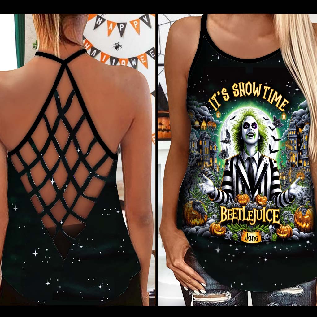 It's Showtime! - Personalized Cross Tank Top